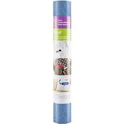 Cricut Glitter Iron-On  30x48cm (Royal); 1 roll 12 in. x 19 in. Glitter Iron-on; Ideal for T-shirts, team or club wear, bags, aprons, home decor, and more!; Use with all Cricut® cutting machines
